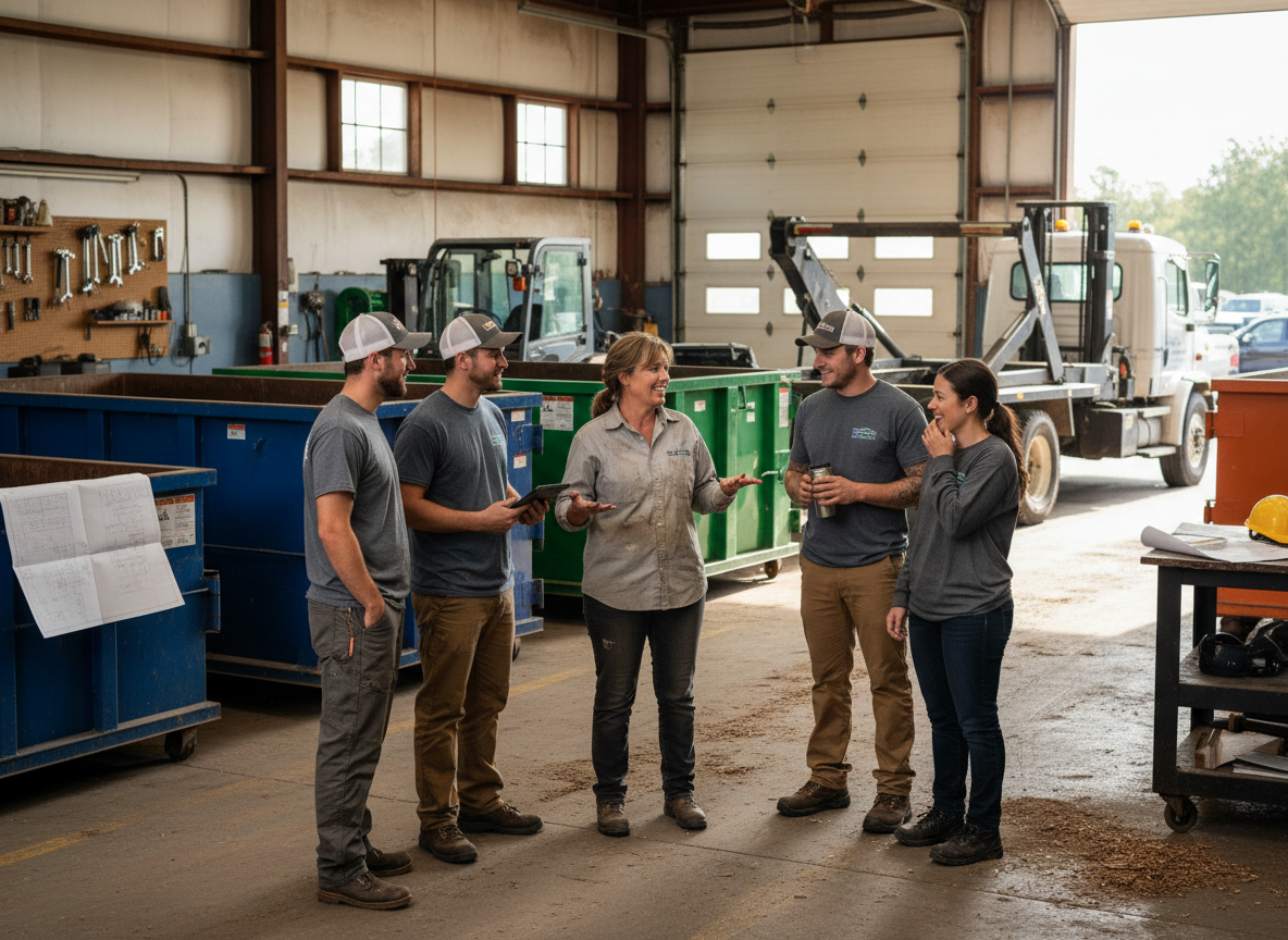 The Dumpster Rental Wilmington team