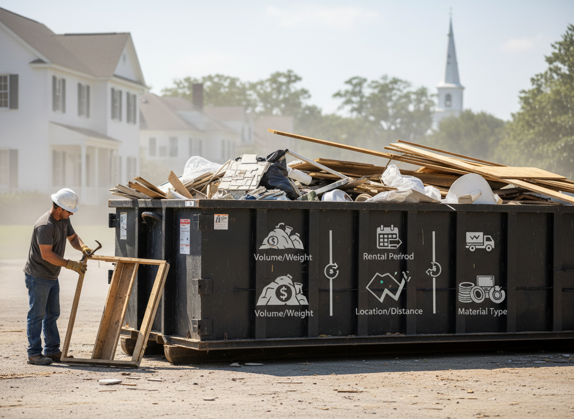 What Affects Dumpster Rental Prices for Local Renovations